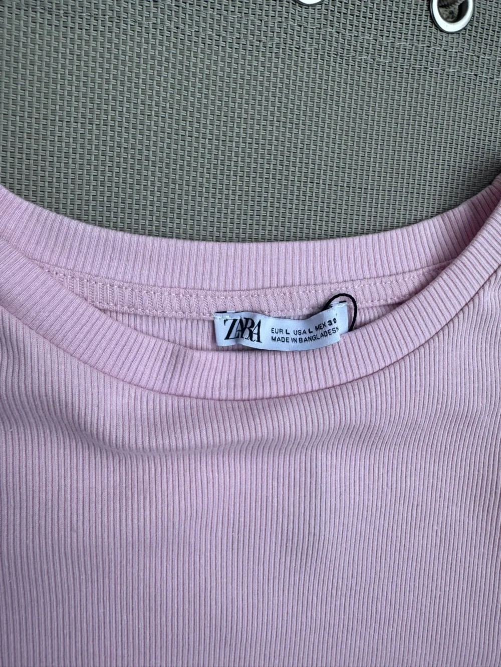 Zara Pink Ruffle Sleeve Tank Top